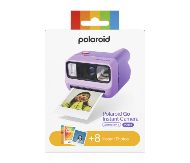 Polaroid Go Gen 3 fioletowy + wkłady (8 zdjęć) - 1600902 - zdjęcie 3